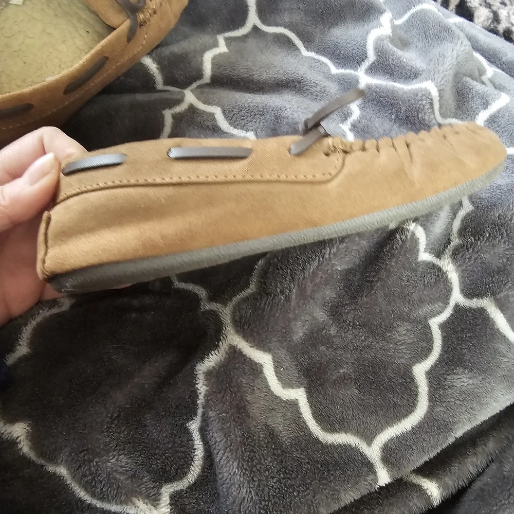 Brown Moccasin Kids Slippers